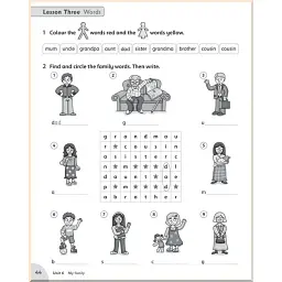 Family and Friends Level 2 Workbook (Edition for Ukraine) - мініатюра 3