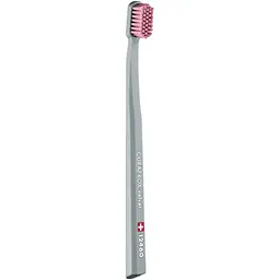 Зубна щітка Curaprox Velvet 12460 сіра з рожевим