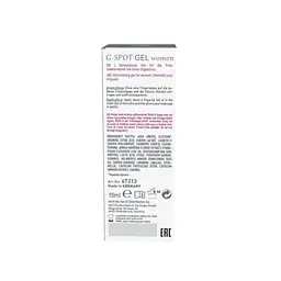 Гель для стимуляції точки G Shiatsu G-Spot Gel, 15 мл - мініатюра 3