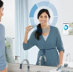 Електрична зубна щітка Oral-B Genius 8000, серебристый - мініатюра 11