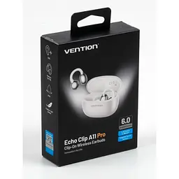Навушники Vention Echo Clip A11 White (NBWW0-PH) - мініатюра 7