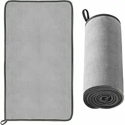 Мікрофібра Baseus Easy life car washing towel 40x80cm (CRXCMJ-A0G) Grey [59221] - мініатюра 2