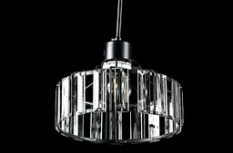 Люстра стельова E27 Splendid Ray L7396/1, 40W, Чорний/білий, регульована висота, сучасний стиль для дому - мініатюра 2