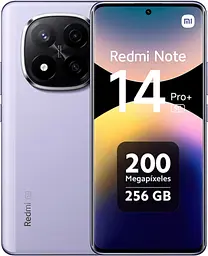 Смартфон Xiaomi Redmi Note 14 Pro+ 5G 8/256GB Lavender Purple (with charger) (Global Version) - мініатюра 2