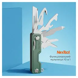 Мультитул NexTool Multi Functional Knife зелений (NE20098) - мініатюра 6