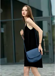 Сумка кросбоді Sambag Rose BZN синій 20 х 24 х 7 см (94000015)