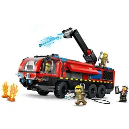 Конструктор LEGO City Пожежна вантажівка в аеропорту 691 деталь (60499) - мініатюра 5