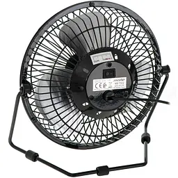 Вентилятор Mesko MS 7322 настільний/ USB/ 4,5Вт/ D=15см/ чорний - мініатюра 6