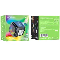Портативна Bluetooth колонка Borofone BR 29 (Чорний) - мініатюра 3