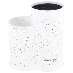 Підставка для ножів Kamille КМ-7607 white