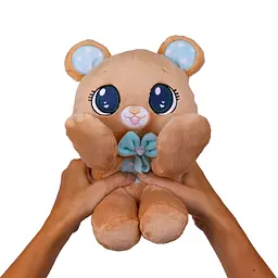 Уцінка. М’яка іграшка Peekapets Ведмедик коричневий 30 см (907867)  - мініатюра 3