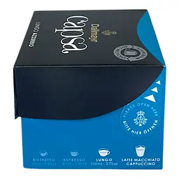 Кава в капсулах Dallmayr Lungo Azzurro 10 шт, 56 г - мініатюра 7