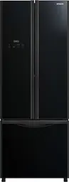 Холодильник з нижньою морозильною камерою Hitachi R-WB600PUC9GBK,чорне скло (R-WB600PUC9GBK)