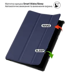 Чохол до планшета BeCover Smart Case Lenovo Idea Tab Plus 12.1" Deep Blue (715079) - мініатюра 5