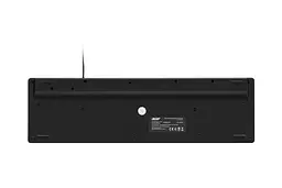 Клавіатура мембранна OKW010, 115key, USB-A, EN/UKR/RU,чорний Acer teh0013882 - мініатюра 5