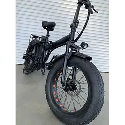 Електровелосипед E-scooter фетбайк складний 20 дюймів 750W 48V 24Ah + PASS-система - мініатюра 8