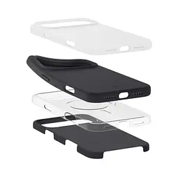 Чохол до мобільного телефона Spigen Silicone Fit MagFit iPhone 17 Pro Max Black (ACS10270) - мініатюра 10