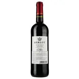 Вино AG Vins Merlot Vin de France 2022 червоне сухе 0.75 л - мініатюра 2