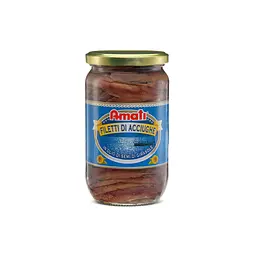 Філе адріатичного анчоуса Amati Filetti di Acciughe all'olio di girasole високоякісне 720г