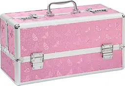 Большой кейс для хранения секс-игрушек BMS Factory Large Lokable Vibrator Case Pink