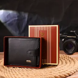 Чоловічий шкіряний гаманець Canpellini 12х9,8х1 см acs0025055 - мініатюра 9