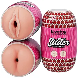 Мастурбатор Slider Double-Ended Masturbator Ass and Vagina Flesh