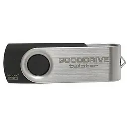 USB-накопичувач GOODRAM UTS2 16 GB TWISTER Чорний - мініатюра 1
