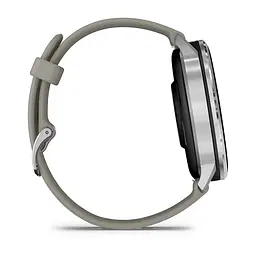 Смарт-годинник Garmin Venu 4 45mm Silver Bezel with Silver Gray Silicone Band (010-03014-01) - мініатюра 4