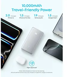 Зовнішній акумулятор Anker 10000mAh 22.5W PD Built-In USB-C Cables (A110DH21) - мініатюра 5