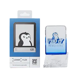 Апаратний гаманець для криптовалют Ledger Flex™ x Pudgy Penguins з чохлом - мініатюра 4