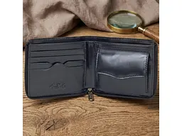 Чоловіче портмоне Italico 3645 чорне Чорне 12x9.5 см TONY PEROTTI acs0032434 - мініатюра 4
