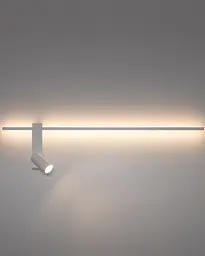 Настінний світильник, бра Nowodvorski 11578 Easy Left GU10 MR11 10W | LED 11W 3000K 450Lm IP20 Білий - мініатюра 6