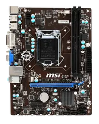 Материнська плата MSI H81M-P33 LGA 1150 (H81M-P33) Б/В