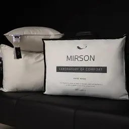 Набір MirSon пуховий №9520 Silver Cloud зима ковдра 140х205 см + подушка сірий (2200010805130) - мініатюра 11