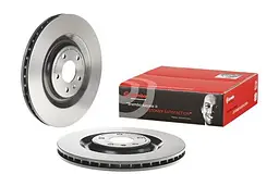 Диск тормозной вентилируемый Audi Q7, A8 D5, E-tron, A6 C8 01-25г Brembo ( 09.D424.11 ) - миниатюра 2