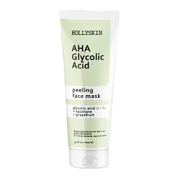 Маска для обличчя HOLLYSKIN Glycolic AHA Acid Face Mask 100 мл - мініатюра 2