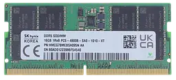 Оперативна пам'ять SK Hynix 16GB SODIMM DDR5 5600MHz (HMCG78AGBSA095N) Б/В