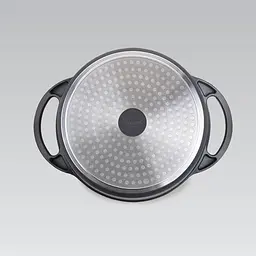 Каструля з кришкою Maestro MR-4324 4.3 л 24 см чорна - мініатюра 3
