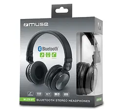 Навушники Muse M-276 BT чорні - мініатюра 4