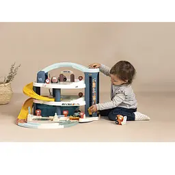 Ігровий набiр Smoby Little Великий гараж 3 поверхи 62x60x43 см (7600140203) - мініатюра 5