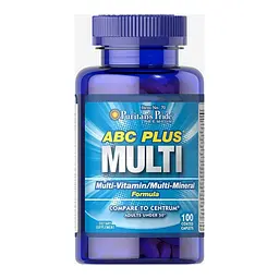 Мультивітамінна та мультимінеральна формула ABC Plus Multivitamin and Multi-Mineral Formula - 100 Caplets