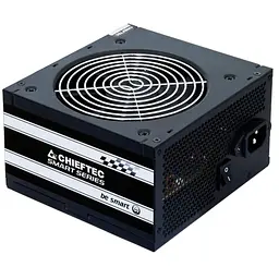 Chieftec Блок живлення Smart (500W), >85%, 120мм, 1xMB 24pin(20+4), 1xCPU 8pin(4+4), 2xMolex, 3xSATA, 1xPCIe 8pin(6+2)