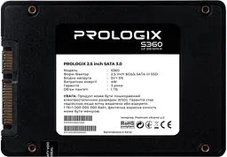 Накопичувач SSD ProLogix Sata 2.5 1TB S360 (PRO1000GS360) - мініатюра 2