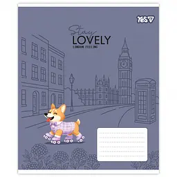 Набір зошитів Yes Stay lovely 12 аркушів у косу лінію 25 шт. (768767) - мініатюра 6
