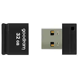 USB Flash GoodRAM 32GB USB 2.0 UPI2 Чорний, Retail - мініатюра 2