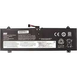 Акумулятор PowerPlant для ноутбуків LENOVO Ideapad Yoga 7i 2020 (L19C4PDC) 14.8V 3200mAh (NB482412) - мініатюра 2