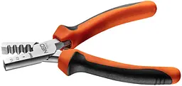 Кліщі обтискні для обтиску наконечників 1.5-6мм2 140мм Neo Tools hoz0013048