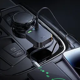 Автозарядне Hoco nz18 65w + кабель рулетка - мініатюра 8