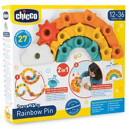 Розвиваюча іграшка 2 в 1 Chicco Веселка (12198.00) - мініатюра 10