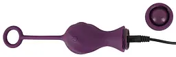 Вагінальні кульки Sweet Smile Remote Controlled, 17 см, фіолетовий - мініатюра 5